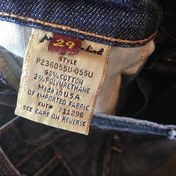 7 For All Man Kind Distressed Jeans - Picture 7 of 9